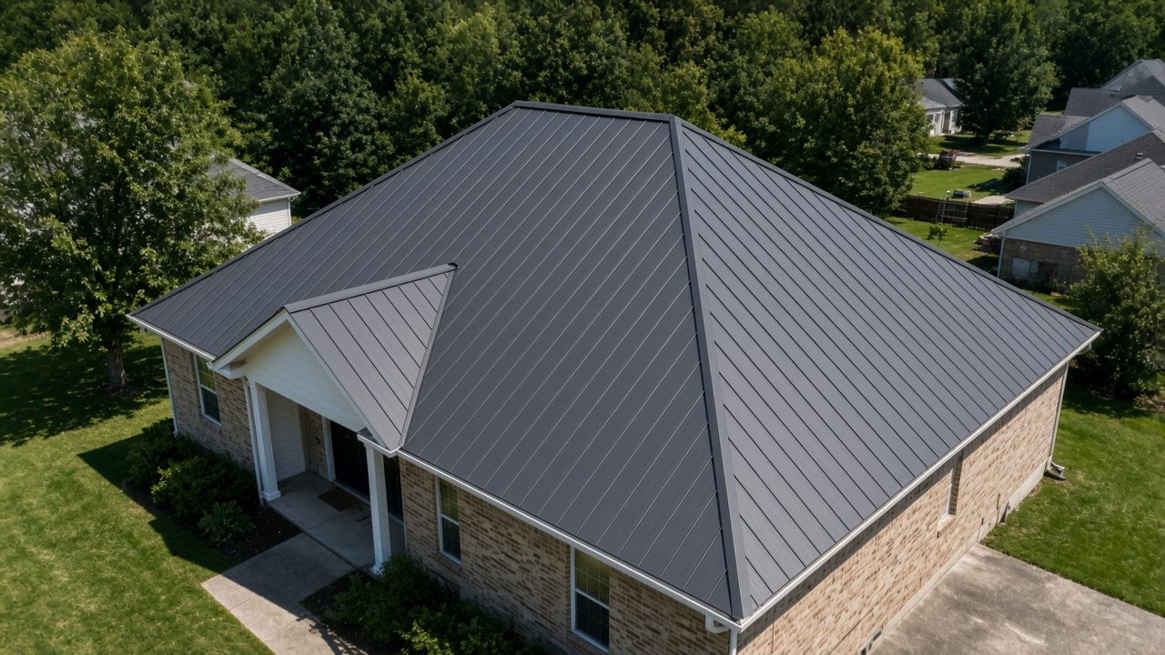 Roof after work